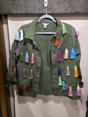 Upcycled Tassel Jacket